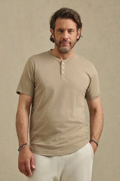 Velvet | Le t-shirt Henley ''Fulton'' - Sphinx