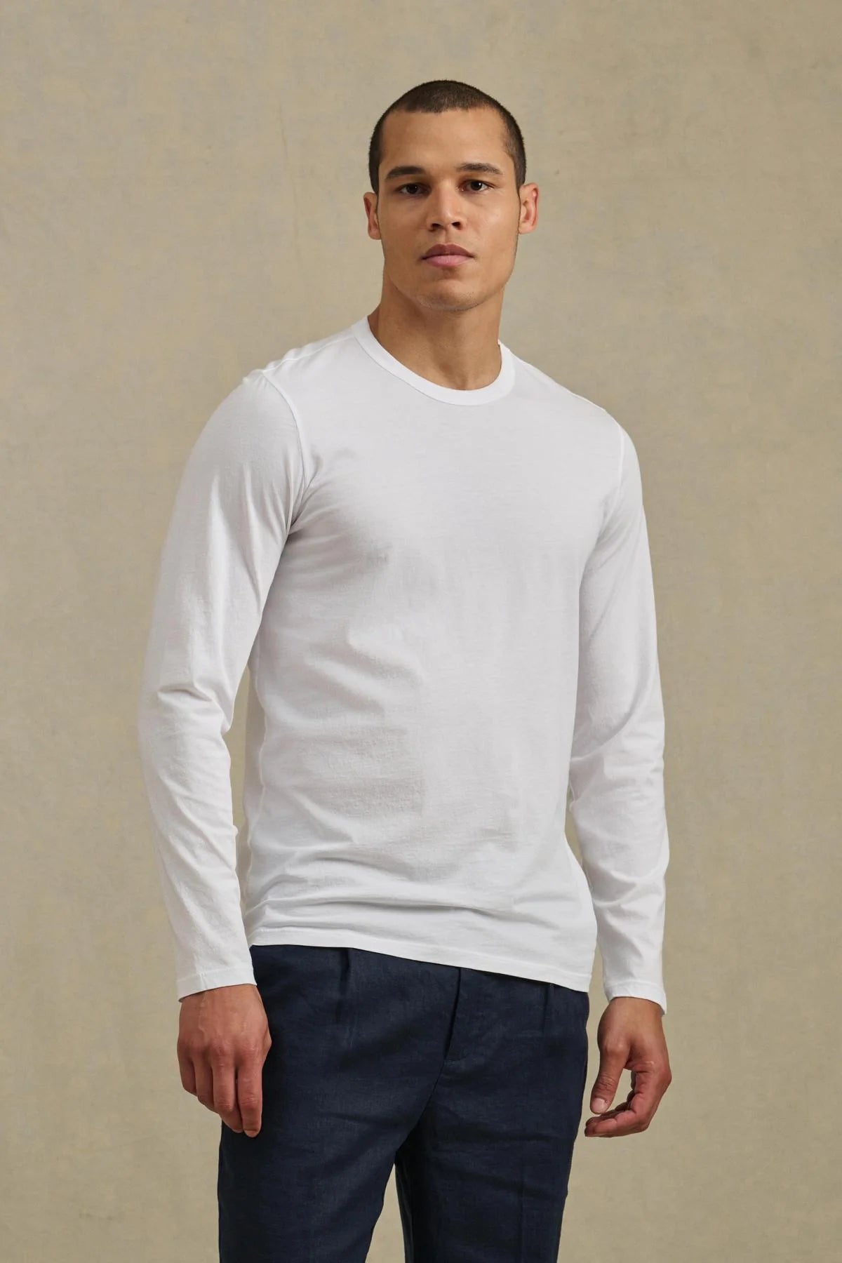 Velvet | T-shirt à manches longues "Rowland" - Blanc