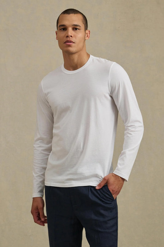 Velvet | T-shirt à manches longues "Rowland" - Blanc