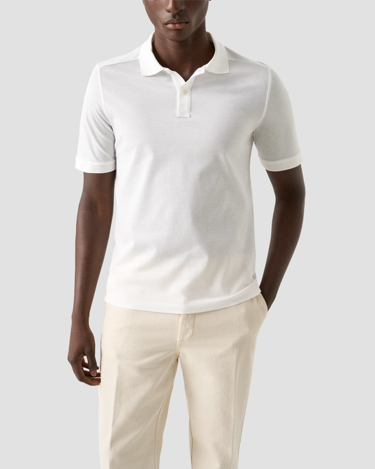 Eton | Le polo Piqué - Blanc