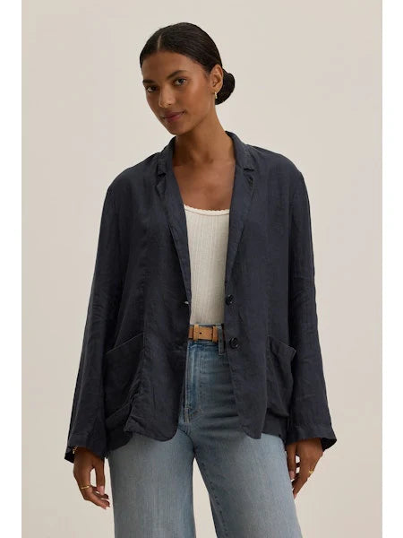 Velvet - Blazer "IMAN" - Bleu nuit