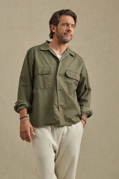 Velvet | La surchemise "Archer" - Vert