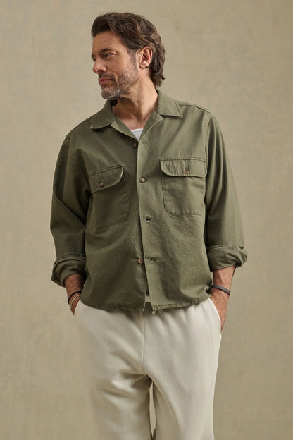 Velvet | La surchemise "Archer" - Vert