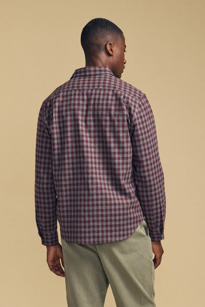 Velvet | Chemise à manches longues "Danny" - Marron