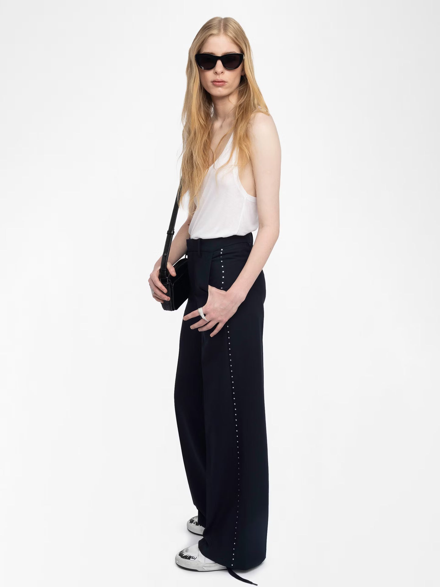 Zadig & Voltaire | Pantalon "Panol" - Bleu Marine