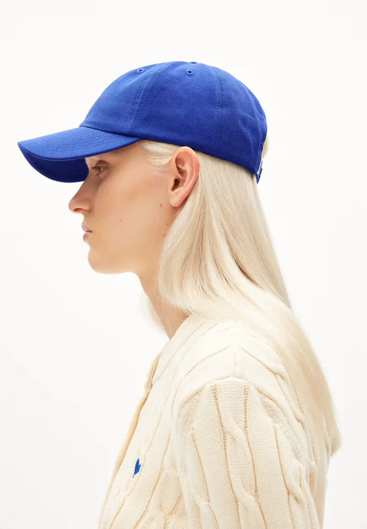 ARMEDANGELS | Casquette - Bleu Lapis