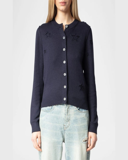 Zadig & Voltaire | Cardigan "ALPHA" - Marine