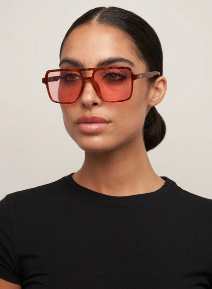 Otra Eyewear | Lunettes "Zoya" -  Écaille orange