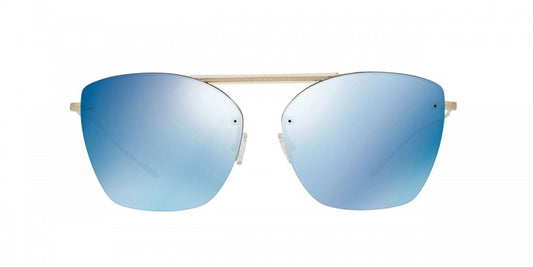 Oliver Peoples - Ziane - brushed gold + Blue Flash Mirror