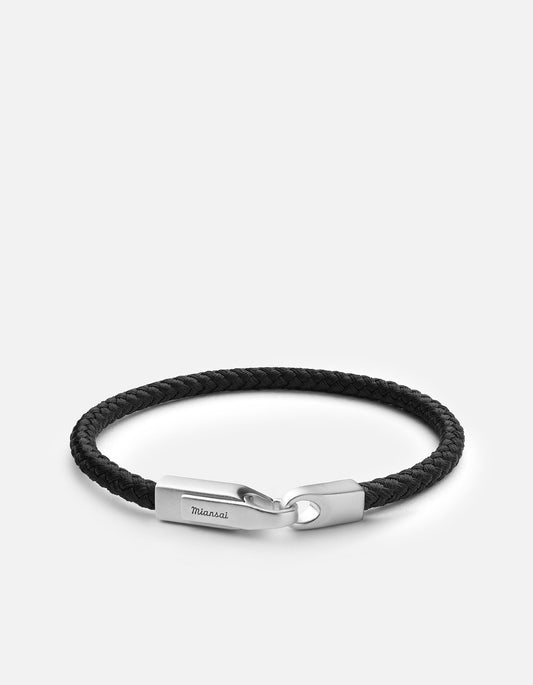 Miansai Crew Rope Bracelet, black