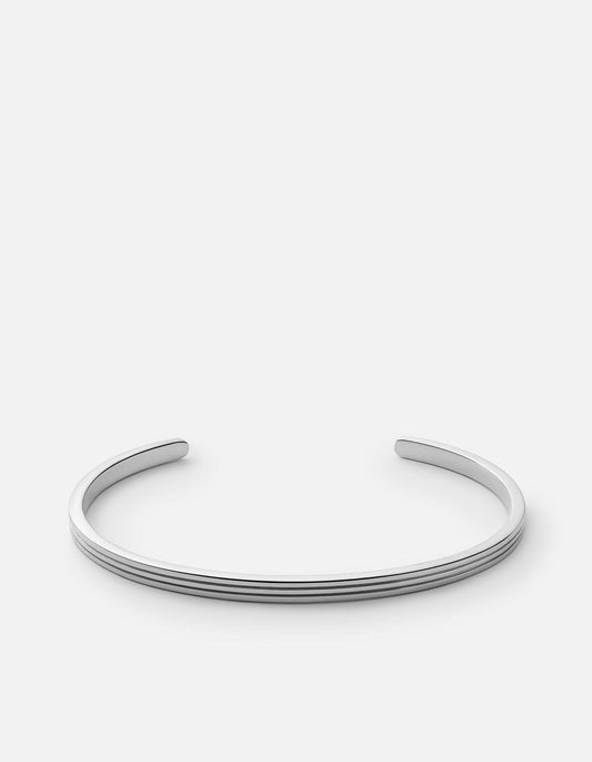 Miansai - Bracelet Stag Cuff, argent sterling