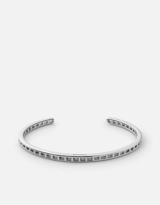 MIANSAI - Rector cuff bracelet, in sterling silver