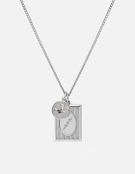 Miansai - ''Bird Frame'' sterling silver necklace