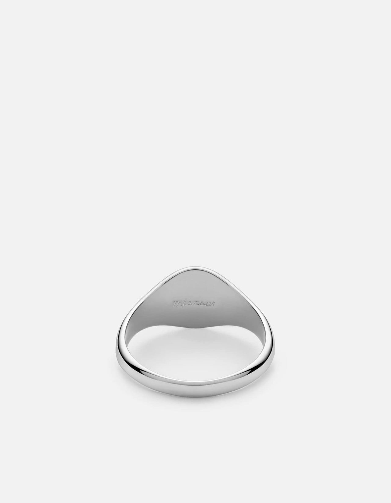 Miansai - ''Solar'' Signet Ring, Sterling Silver