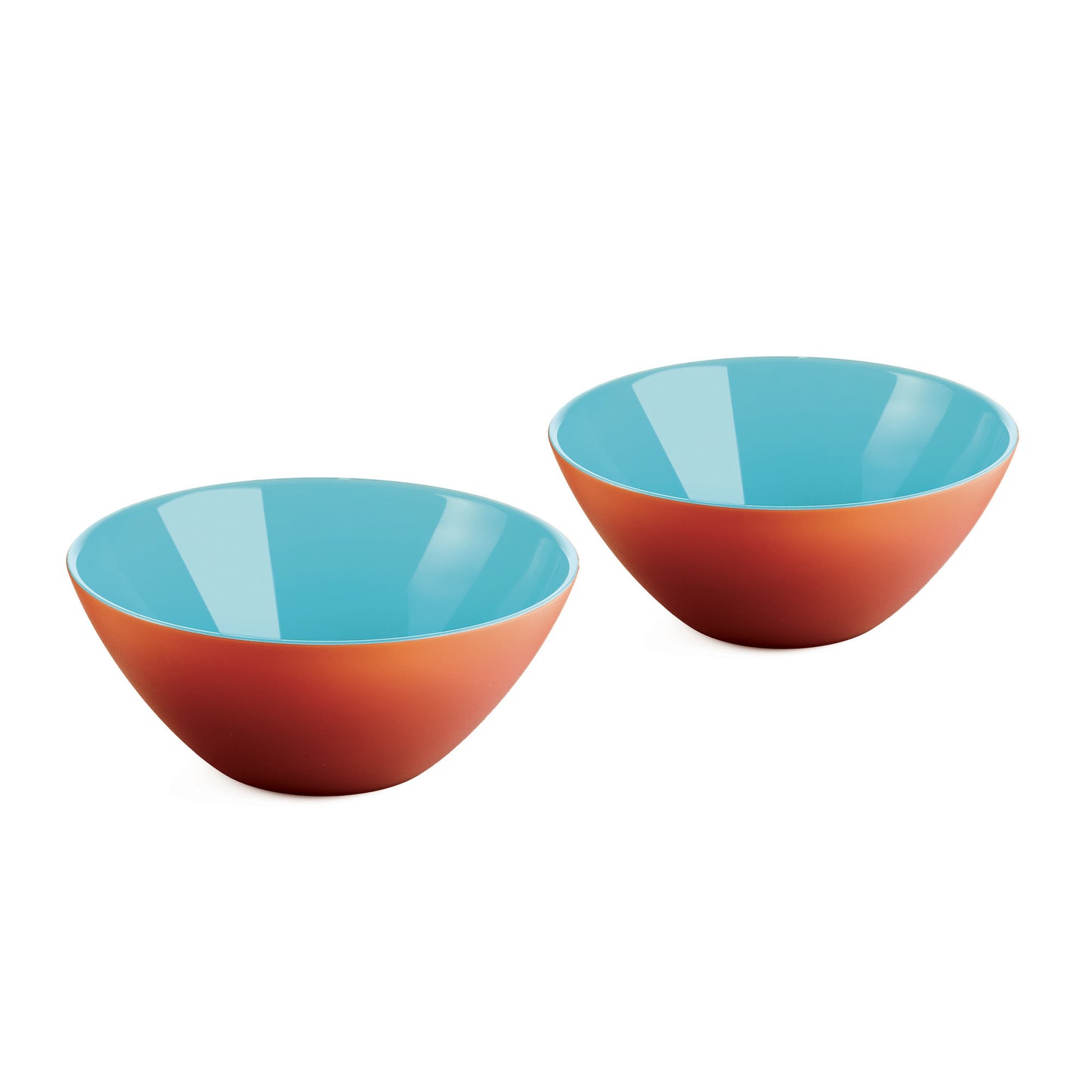 GUZZINI | Ensemble de 2 bols - MY FUSION - CORAIL / BLEU