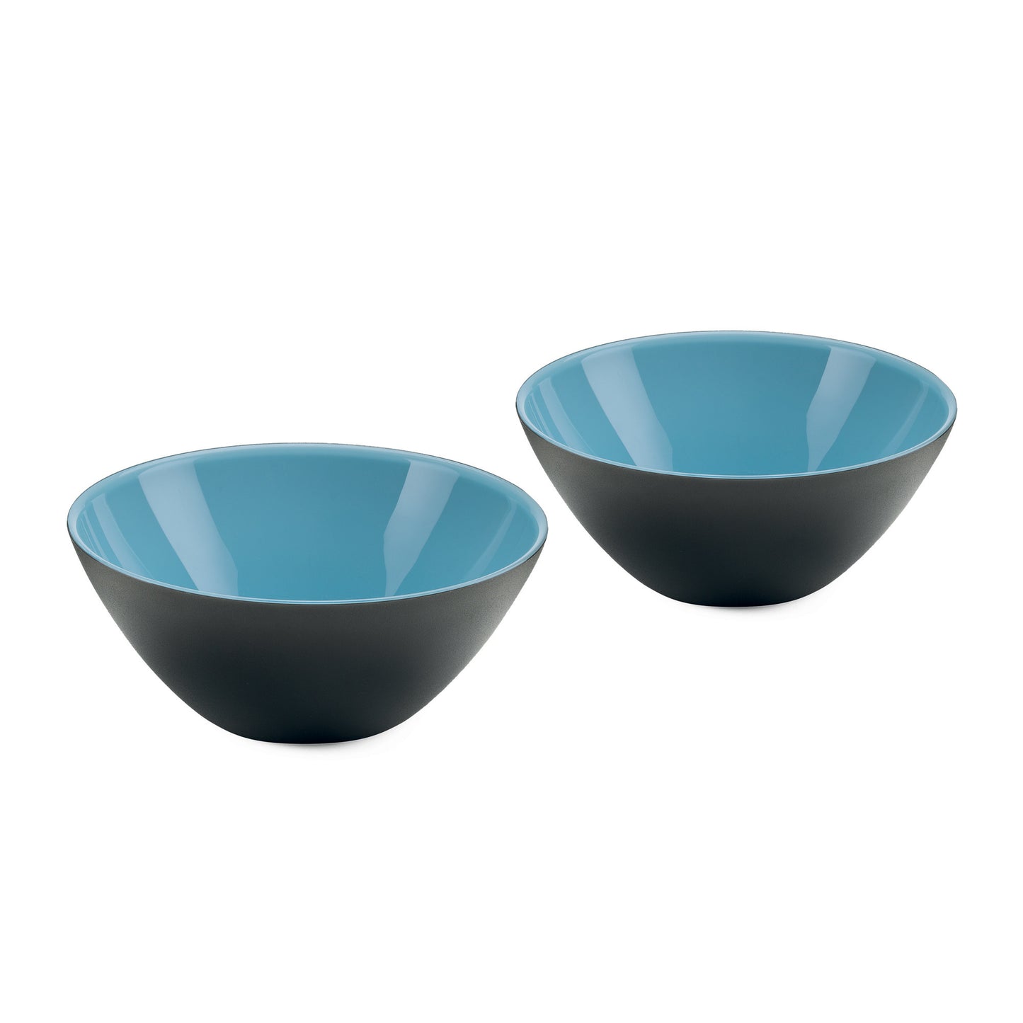 GUZZINI |Ensemble de 2 bols - MY FUSION - Noir / Bleu