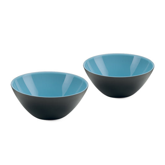 GUZZINI |Ensemble de 2 bols - MY FUSION - Noir / Bleu