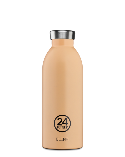 Reusable bottle 24 Bottles - Peach orange 500 ml CLIMA 