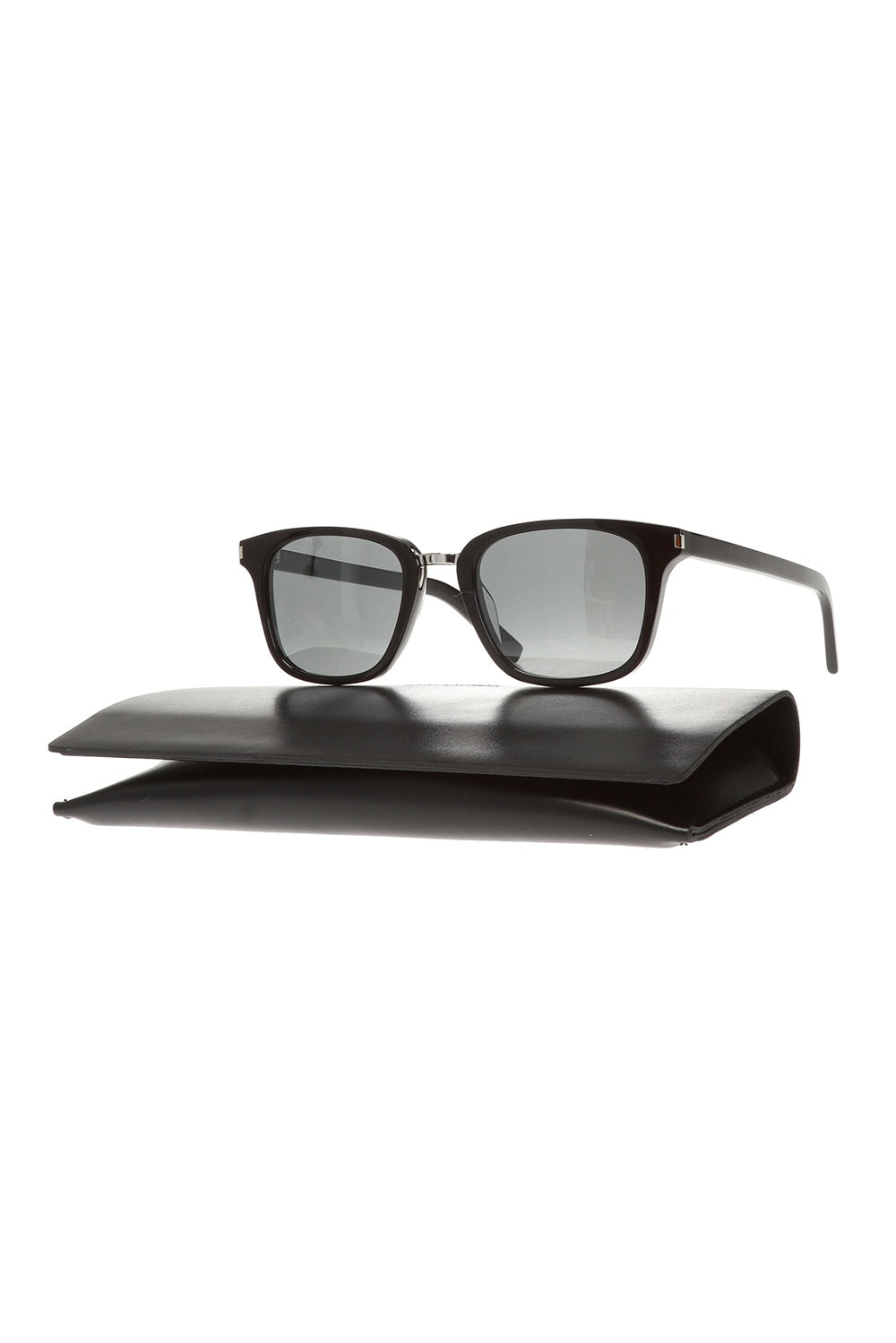 Saint Laurent  - lunettes de soleil SL 341 slim - Noir