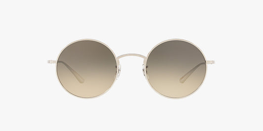 Oliver Peoples After Midnight in Silver + Shale Gradient lens