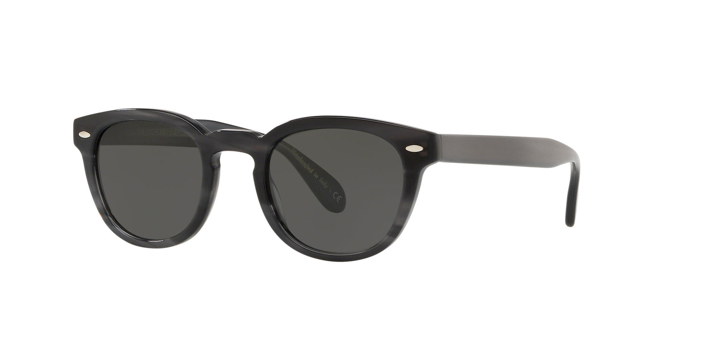 Oliver Peoples Sheldrake Sun in Charcoal Tortoise+ Midnight Express Polar Lens