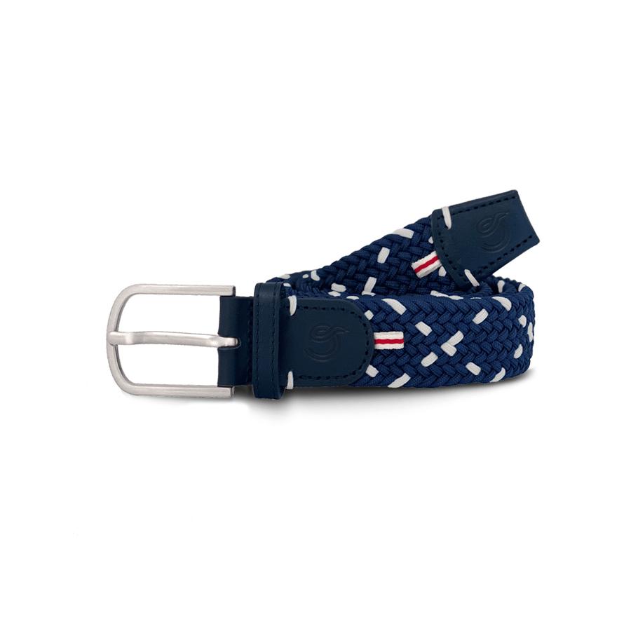 Athens CROSS navy blue and white - La Boucle
