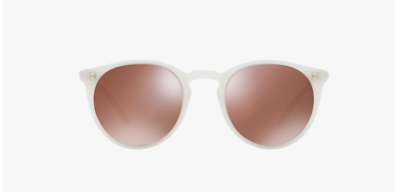 Oliver Peoples - O'malley NYC - Ecru + Marron Miroir Or