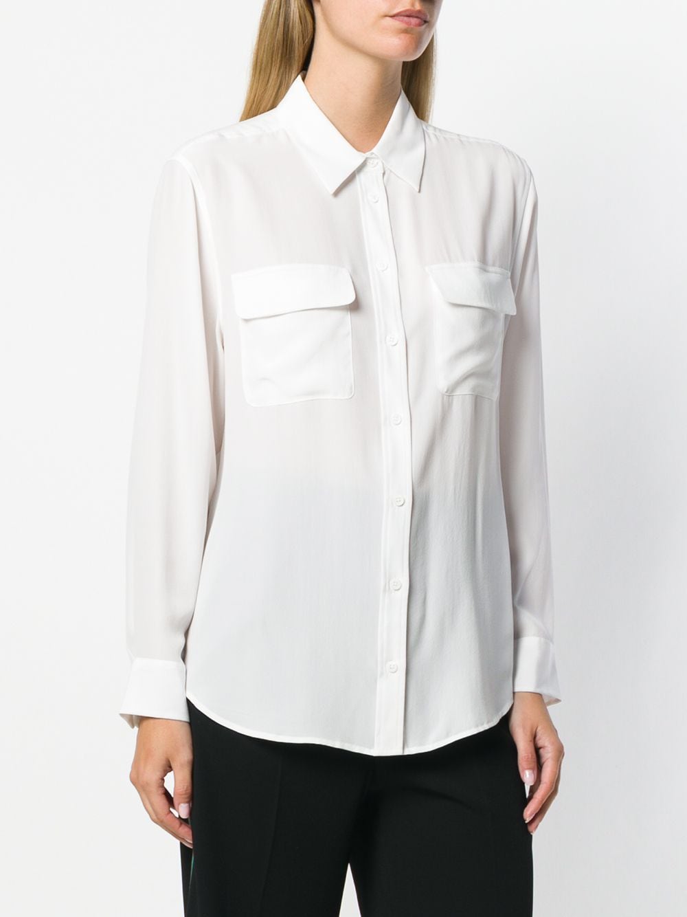 Equipement - blouse signature - blanc