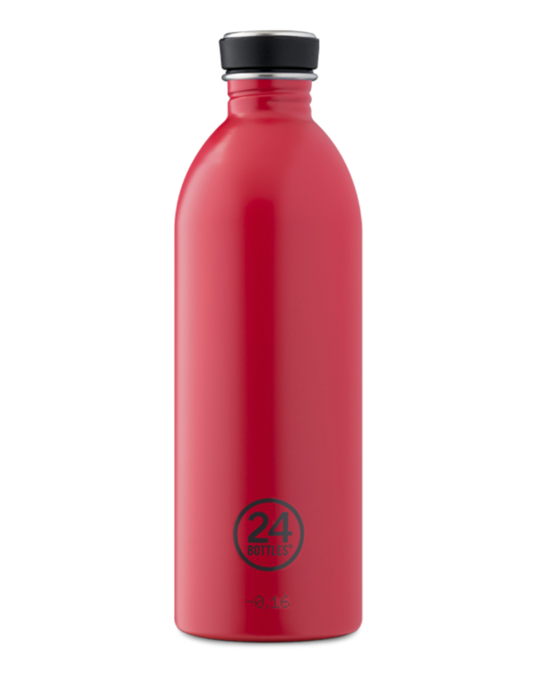 Reusable bottle 24 Bottles - Red 1000ml 