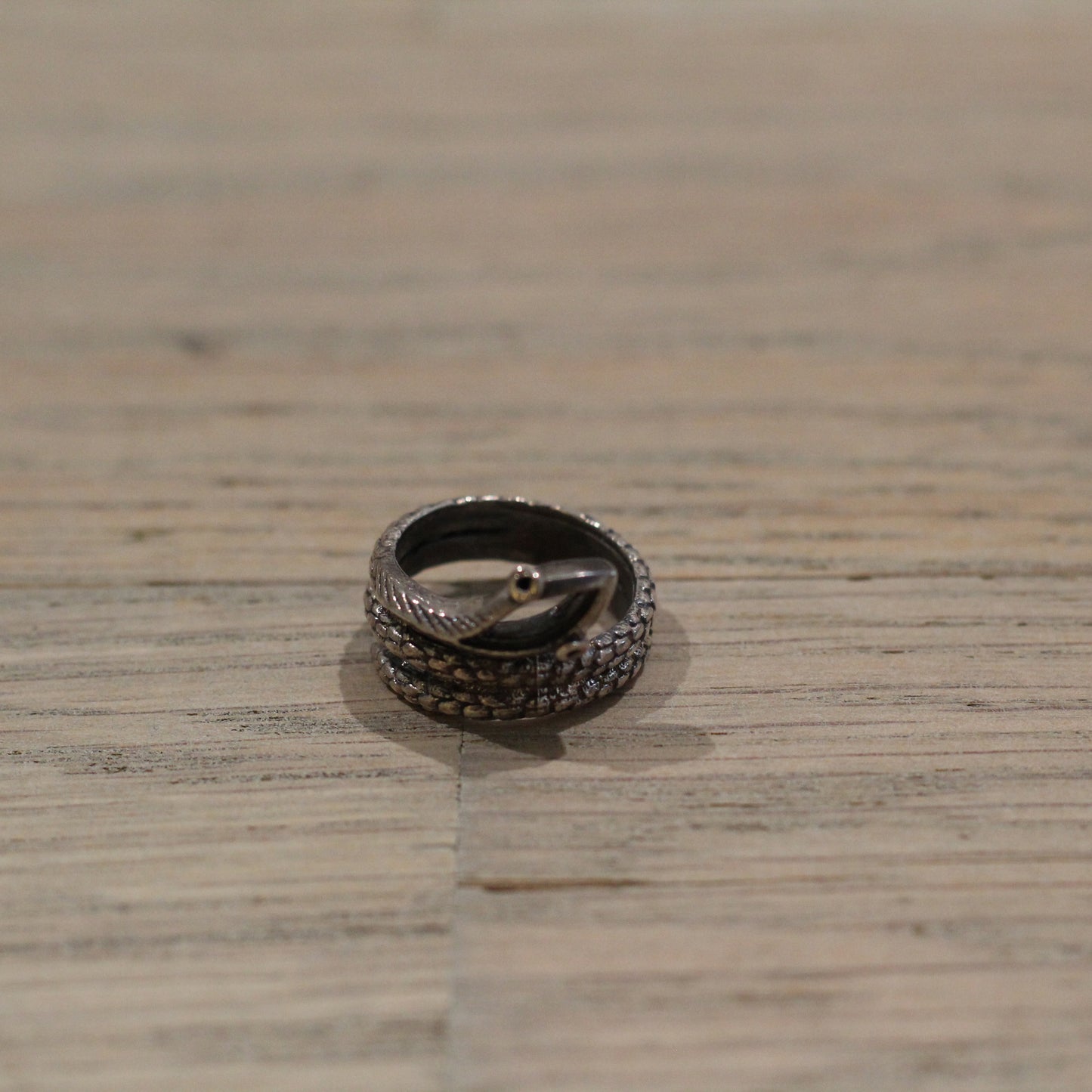 Bloodstone - Petite Bague Serpent