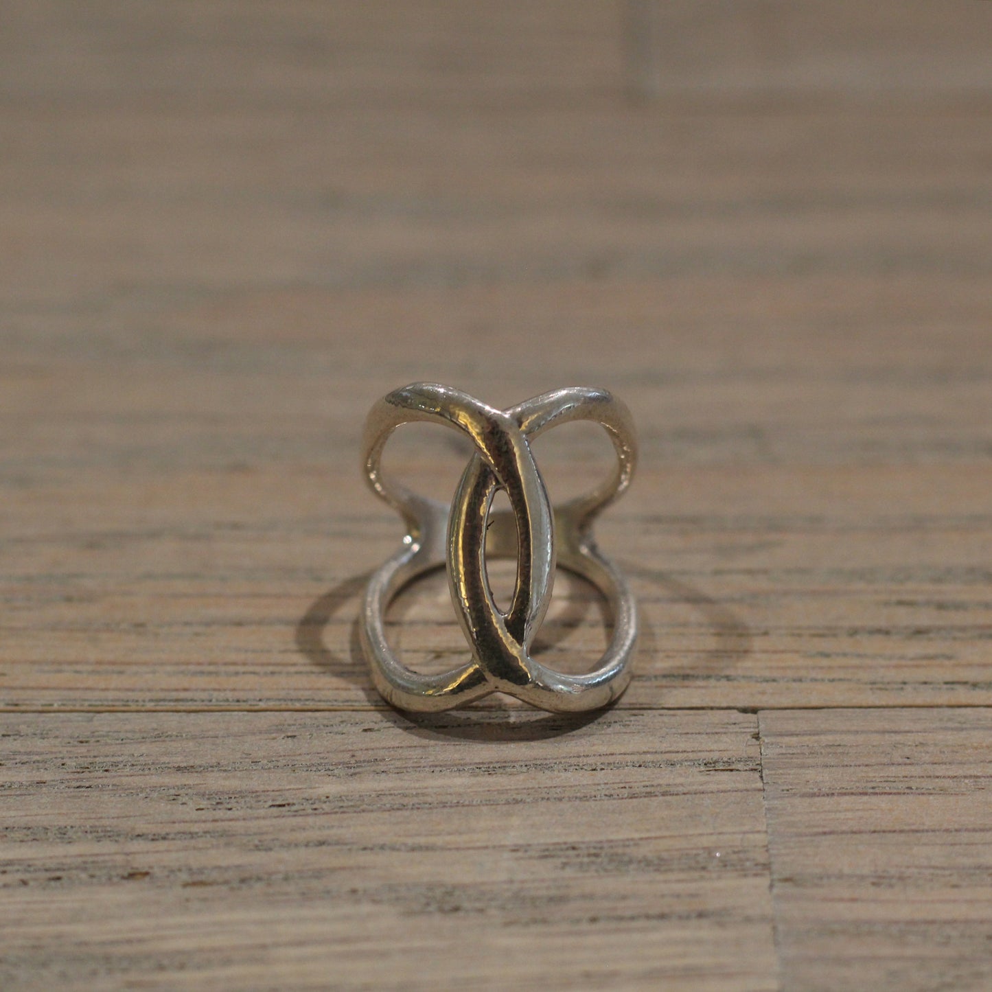 Bloodstone Jewels - Chanel open fabric ring for women