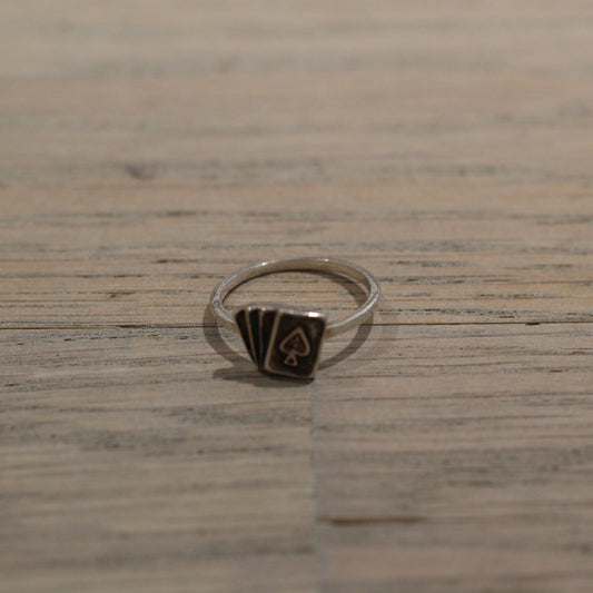 Bloodstone - Bague Petit jeu de cartes