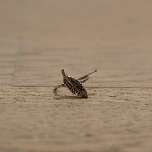 Bloodstone Jewels - Mini Feather Ring