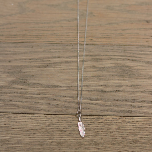 Bloodstone Jewels - Women's Feather Necklace