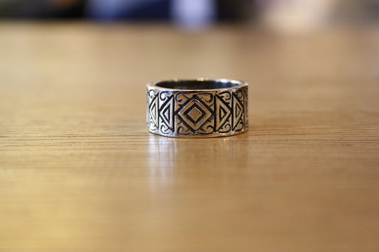 Blood Stone Jewels Classic 925 Silver Ring