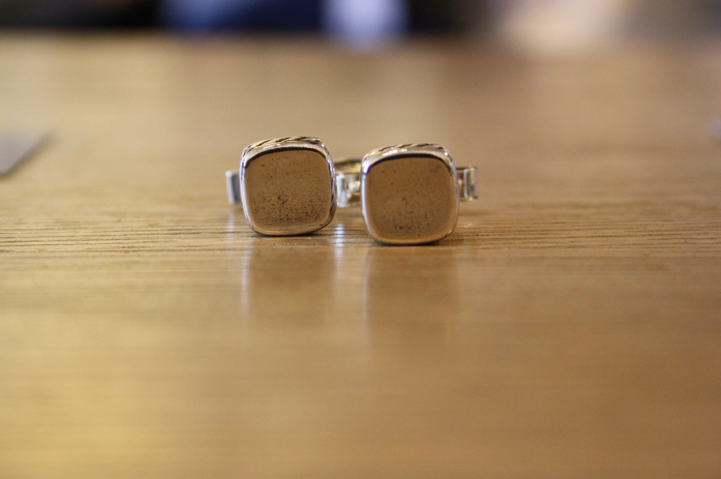 Blood Stone Jewels 925 Silver Cufflinks