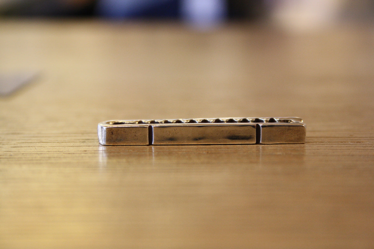 Blood Stone Jewels 925 Silver Tie Bar