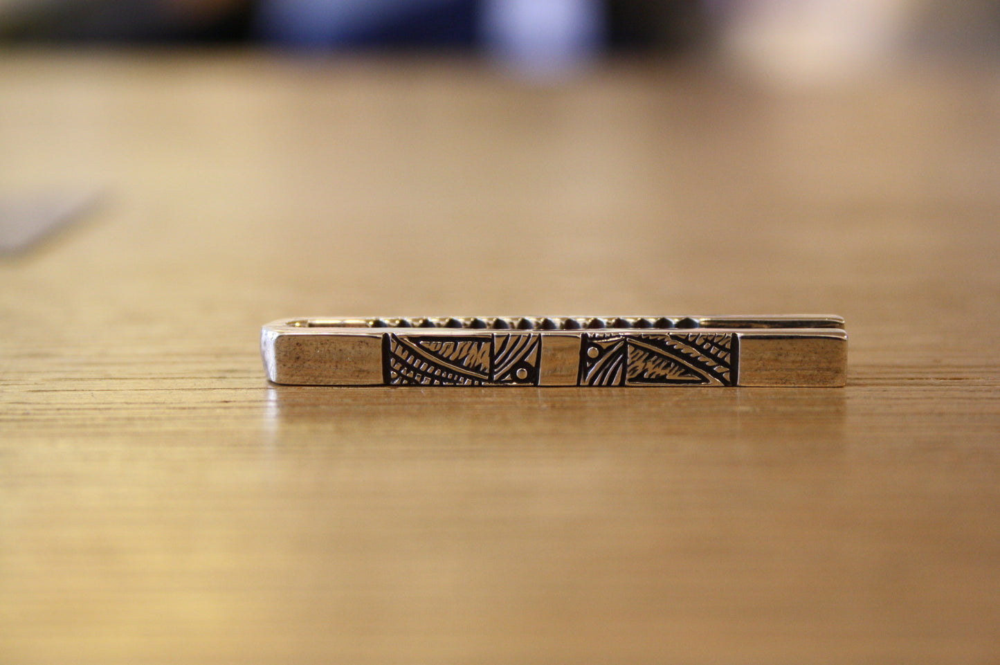 Blood Stone Jewels 925 Silver Tie Bar