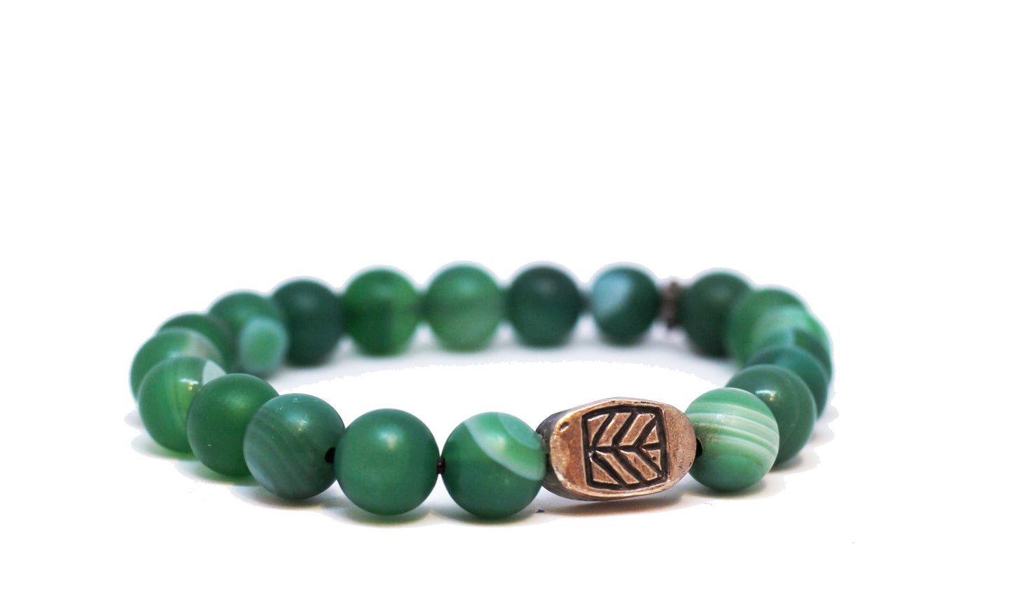 Bloodstone Jewels - Bracelet of semi-precious stones