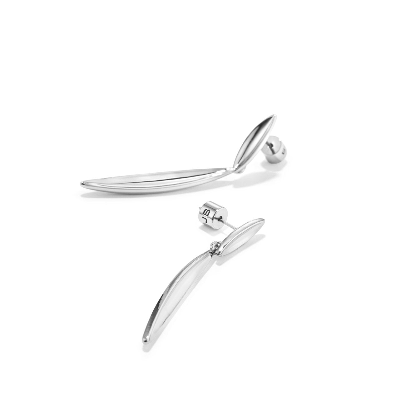 Jenny Bird - Studio Drop Earrings - Silver 