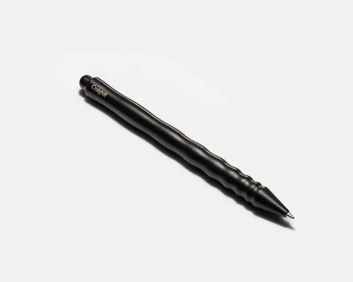 Craighill | Stylo Kepler en acier - Noir