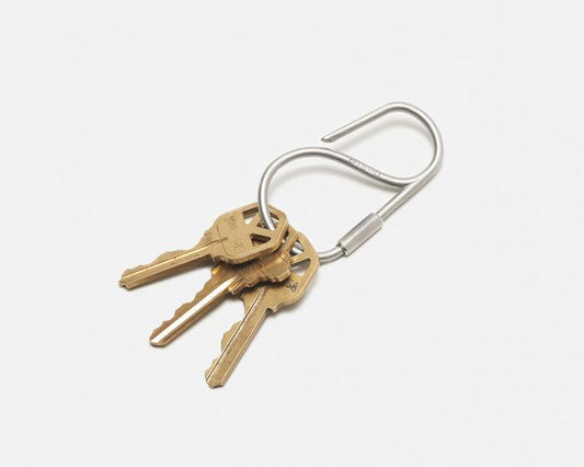 Stainless Steel Offset Keyring - Craighill