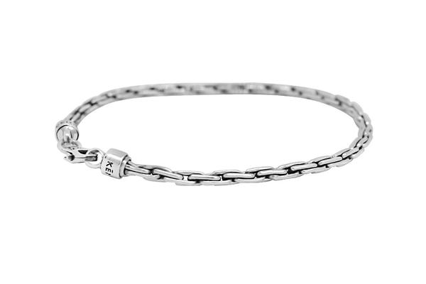 Kemmi Mini Cable Bracelet Silver