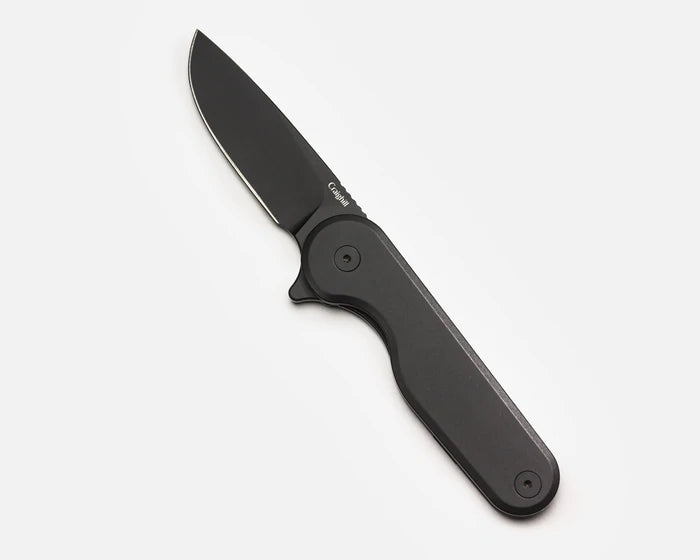 Couteau rook en acier finition PVD noir