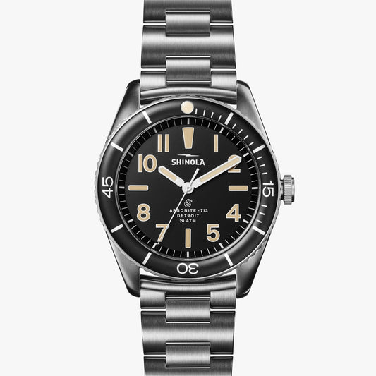 SHINOLA DUCK 42MM WATCH IN STEEL