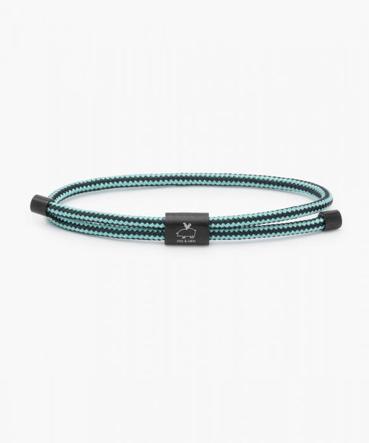 Bracelet "Little Lewis" - Turquoise/black