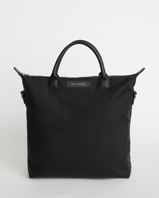 WANT Les Essentiels - Sac à main en nylon italien O'Hare 2.0 - Noir