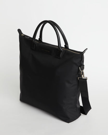 WANT Les Essentiels - Sac à main en nylon italien O'Hare 2.0 - Noir