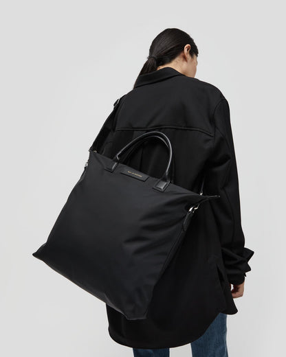 WANT Les Essentiels - Sac à main en nylon italien O'Hare 2.0 - Noir
