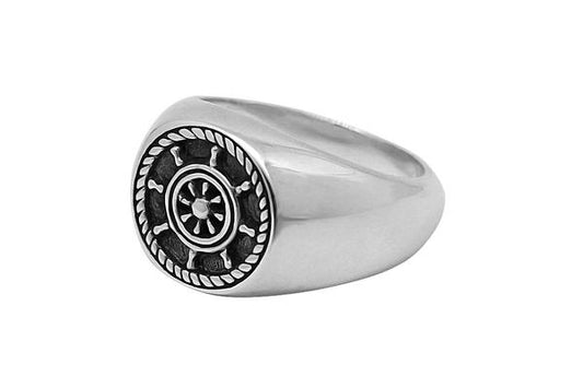 Kemmi Silver Wheel Ring